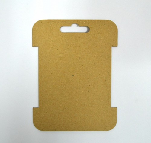 Бобіна для декоративної стрічки 12,3х9,4 см, крафт картон 1,5 мм, 5 шт