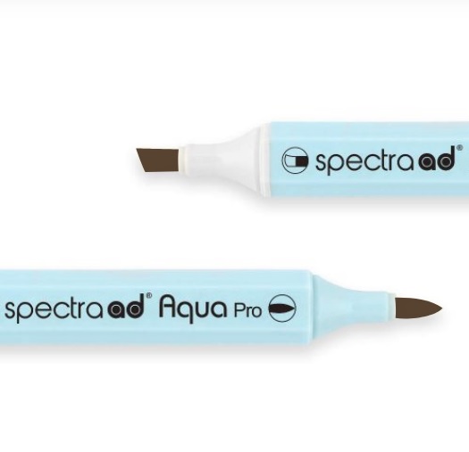 Маркер двосторонній на водній основі Spectra AD 025 Умбра палена, 025-SADAQP