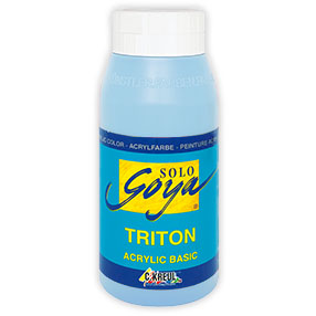 Фарба акрилова "Solo Goya" Triton 20 мл, небесно-блакитний світлий, KR-17044R