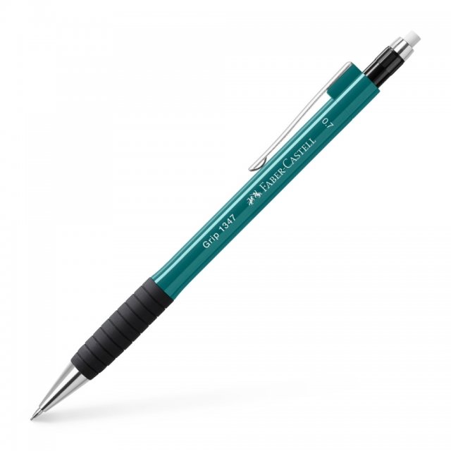 Олівець механічний 0,7 мм Grip смарагдово зелений 1347, 134760 Faber-Castell
