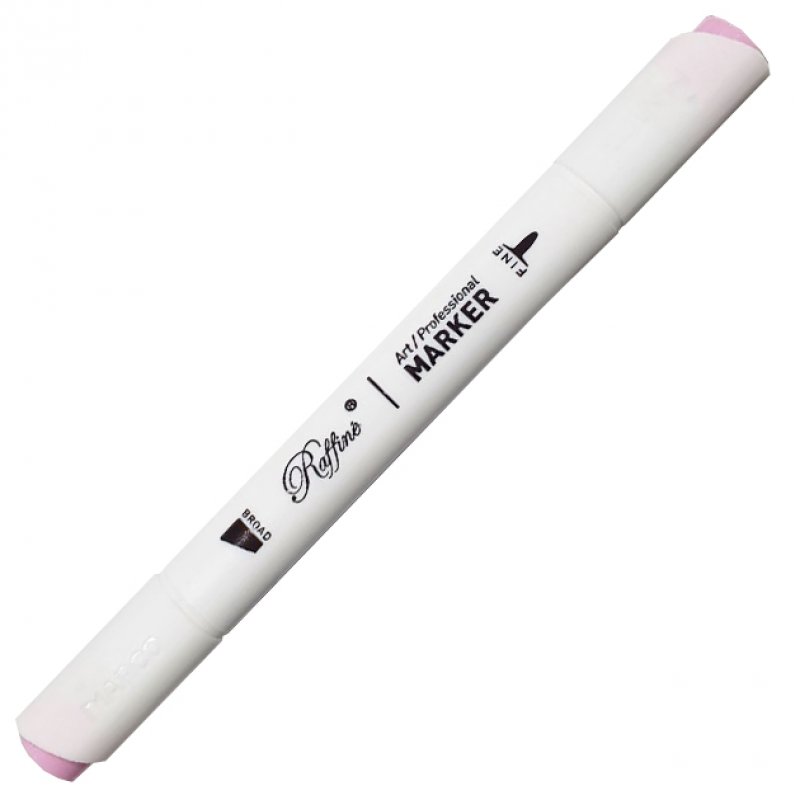 Скетч-маркер двосторонній Raffine Pastel pink (R503), 7800-6CB Marco