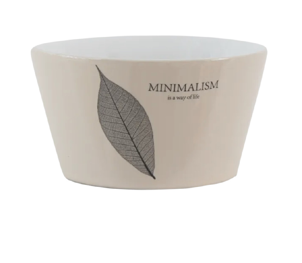 Салатник-піала Minimalism, 480 мл, бежевий, HTK-017 Limited Edition