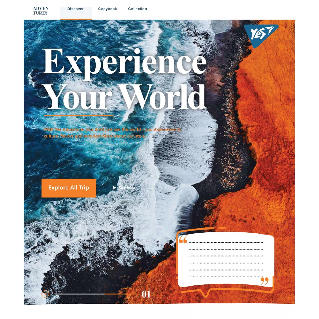 Зошит 18 кл. YES Experience your world, 765510