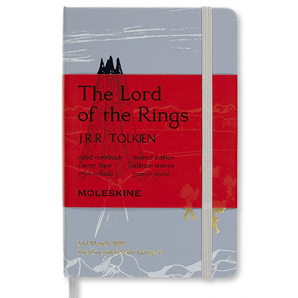 Записник Блакитний кишеньк. лінійка, Moleskine Lord of the Rings, LELRMM710IS