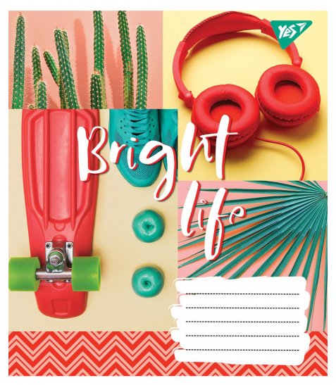 Зошит 24 кл YES "Bright life", 764093