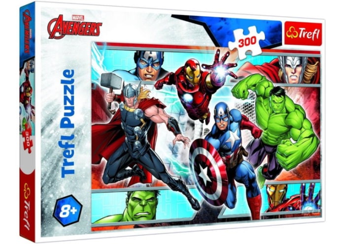 Пазл "300" - Месники / Disney Marvel The Avengers, Trefl, 23000
