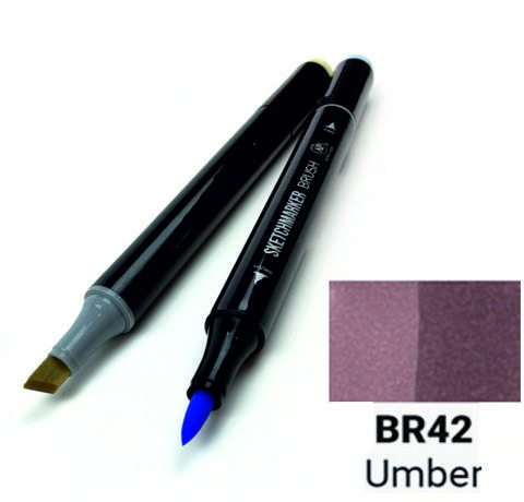 Маркер двосторонній SKETCHMARKER Brush Умбра, SMB-BR42 3