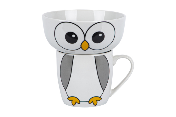 Набір посуду дитячий 2 пр. Happy Owl, в под. упаковці, YF6014 Limited Edition