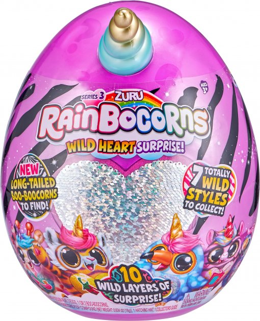 М`яка іграшка-сюрприз Rainbocorn-В, серія 3, 9215B