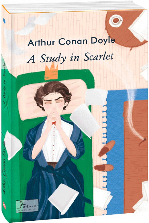 Книга "Doyle A. C. A Study in Scarlet (Етюд у багряних тонах)" (а) (8009)