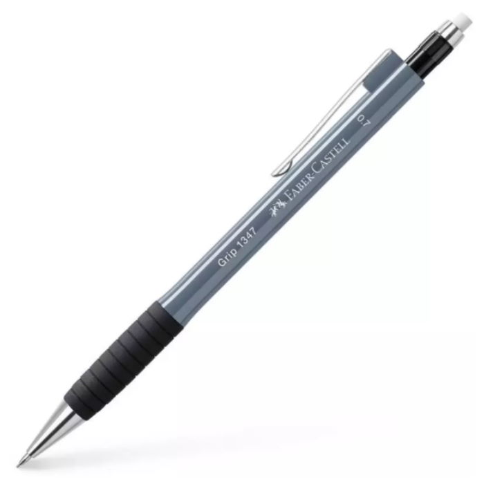 Карандаш механический 0,7 мм Grip Stone grey 1347, 134789 Faber-Castell