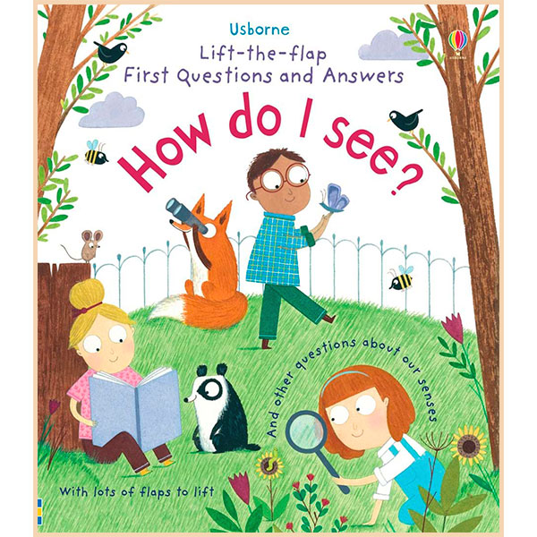 Книга "Lift-The-Flap How do I see?" (а) (7926)
