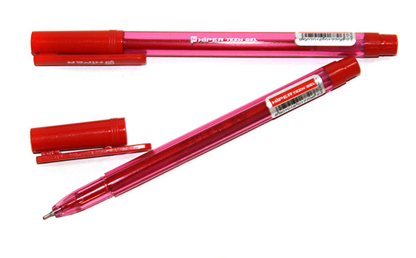 Ручка гелевая Hiper Teen Gel HG-125 0,6 мм красная