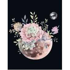 Набір, картина за номерами "Планета квітів", 35*45 см, Rosa Start