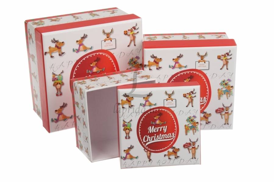 Подарункова коробка середня, 7-8719-093