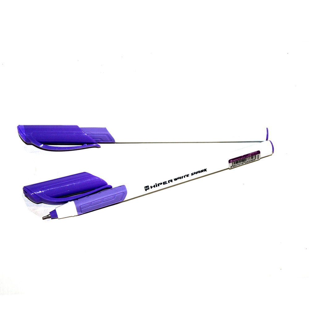 Ручка гелевая Hiper White Shark HG-811 0,6 мм фиолетовая
