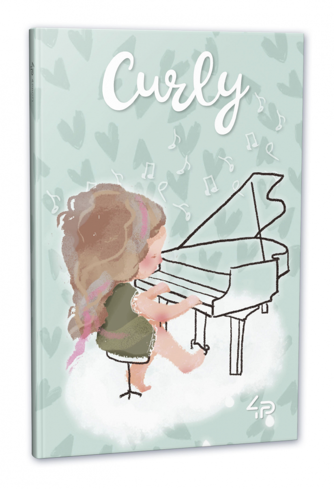 Блокнот В6 "Curly" three, TM Profiplan