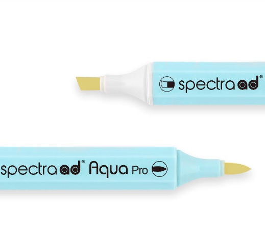 Маркер двосторонній на водній основі Spectra AD 014 Кадмій жовтий, 014-SADAQP