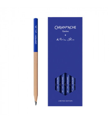 Набір олівців Caran d`Ache Klein Blue® HB Картонний бокс, 4 шт., 361.648
