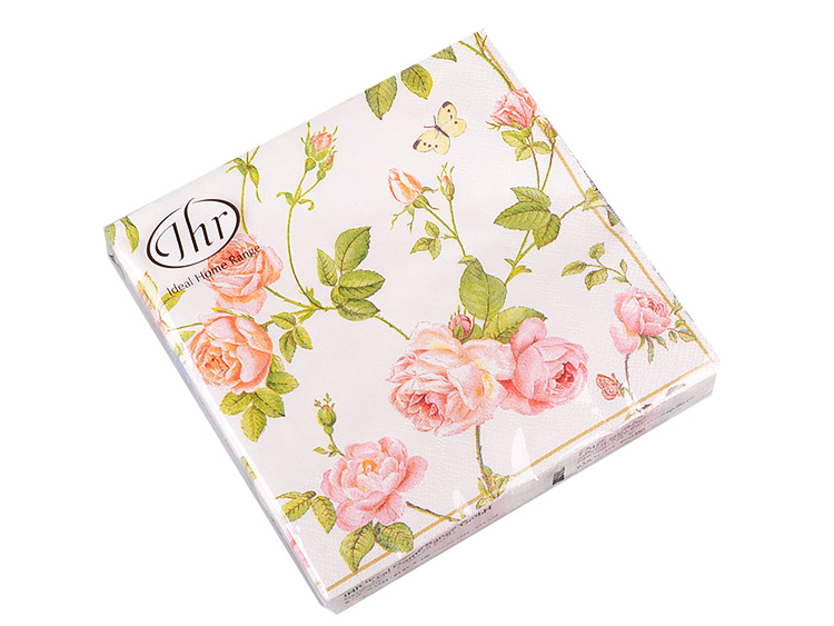 Набір серветок "Троянди" 32*32 см, 20 шт, 694-011 Lefard