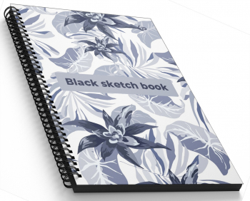 Блокнот А5 "Black sketch book" three, 901432 TM Profiplan  