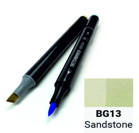 Маркер двосторонній SKETCHMARKER Brush Пісковик, SMB-BG13 3
