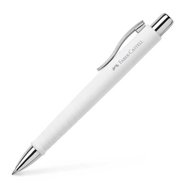 Ручка шариковая Poly Ball XB белая, 241101 Faber-Castell
