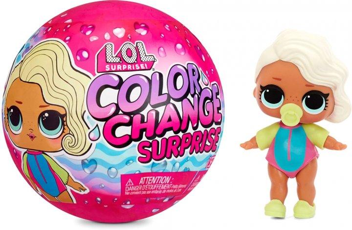 Игровой набор с куклой L.O.L. Surprise! серии "Color Change" - Сюрприз (в ассорт., в дисплее), 576341