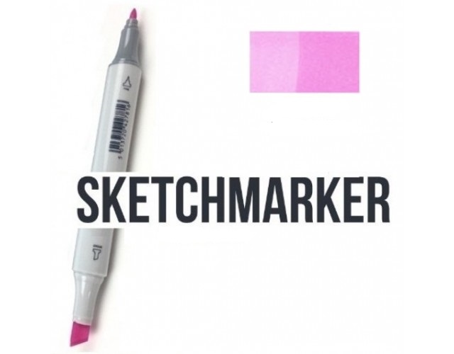 Маркер SKETCHMARKER, 2 пера: долото и тонкое, Opera Mauve - Розовато-лиловый, SM-V112
