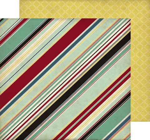 Папір 30*30 MANLY STRIPE TST57008