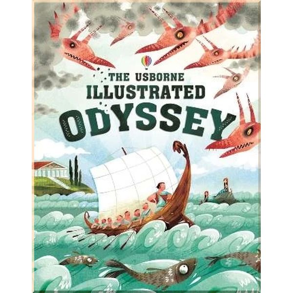 Книга "Illustrated Odyssey" (а) (8930)