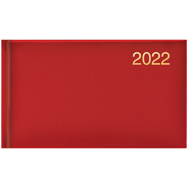 Щотижневик 2022 кишеньковий, Miradur, червоний, 73-755 60 202