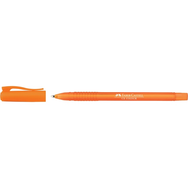 Ручка-роллер CX Colour 1,0 мм оранжевая, 247015 Faber-Castell