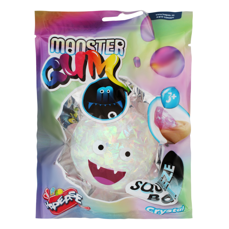 Игрушка-антистресс "Squeeze Ball - Crystal" 6 см, 3 в ассорт., 665619