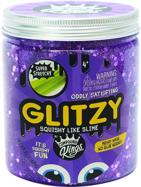 Игрушка Лизун Slime Glitzi, 425 г, фиолетовый, 110126_2