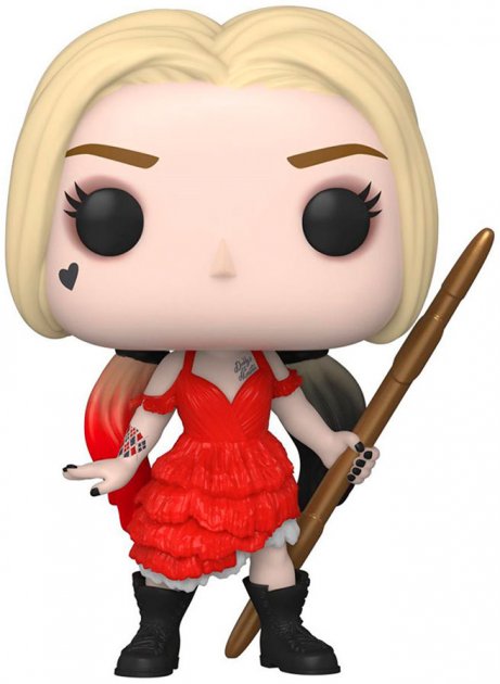 Фігурка Funko Pop серії "Загін самогубців" - Гарлі Квінн у червоній сукні, 56016