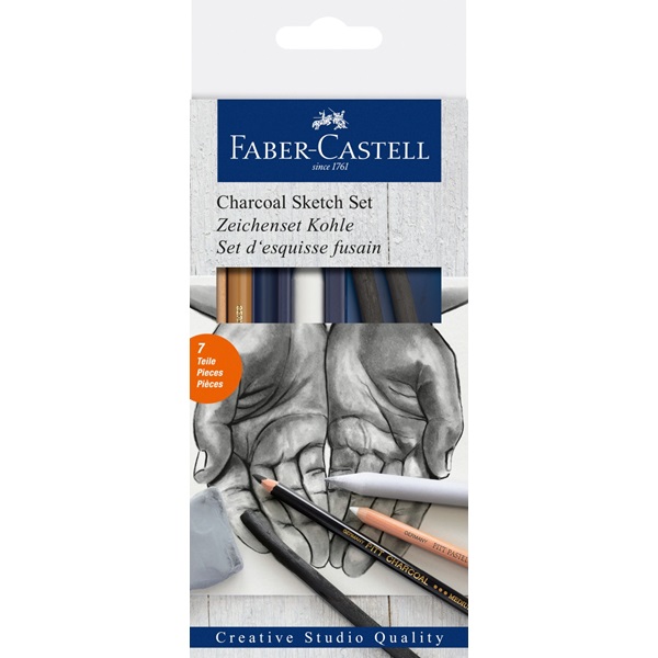 Набір олівців для скетча Sketch Drawing 7 предм., 114002 Faber-Castell