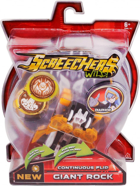 Машинка-трансформер Screechers Wild! S2 L1 - Джаєнтрок, EU684104