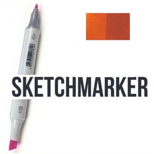 Маркер SKETCHMARKER, 2 пера: долото и тонкое, Copper - Медный, SM-O71 3
