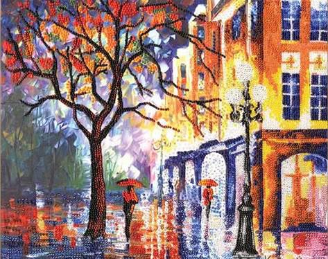 Набор для вышивки "Осенний город", РТ-075