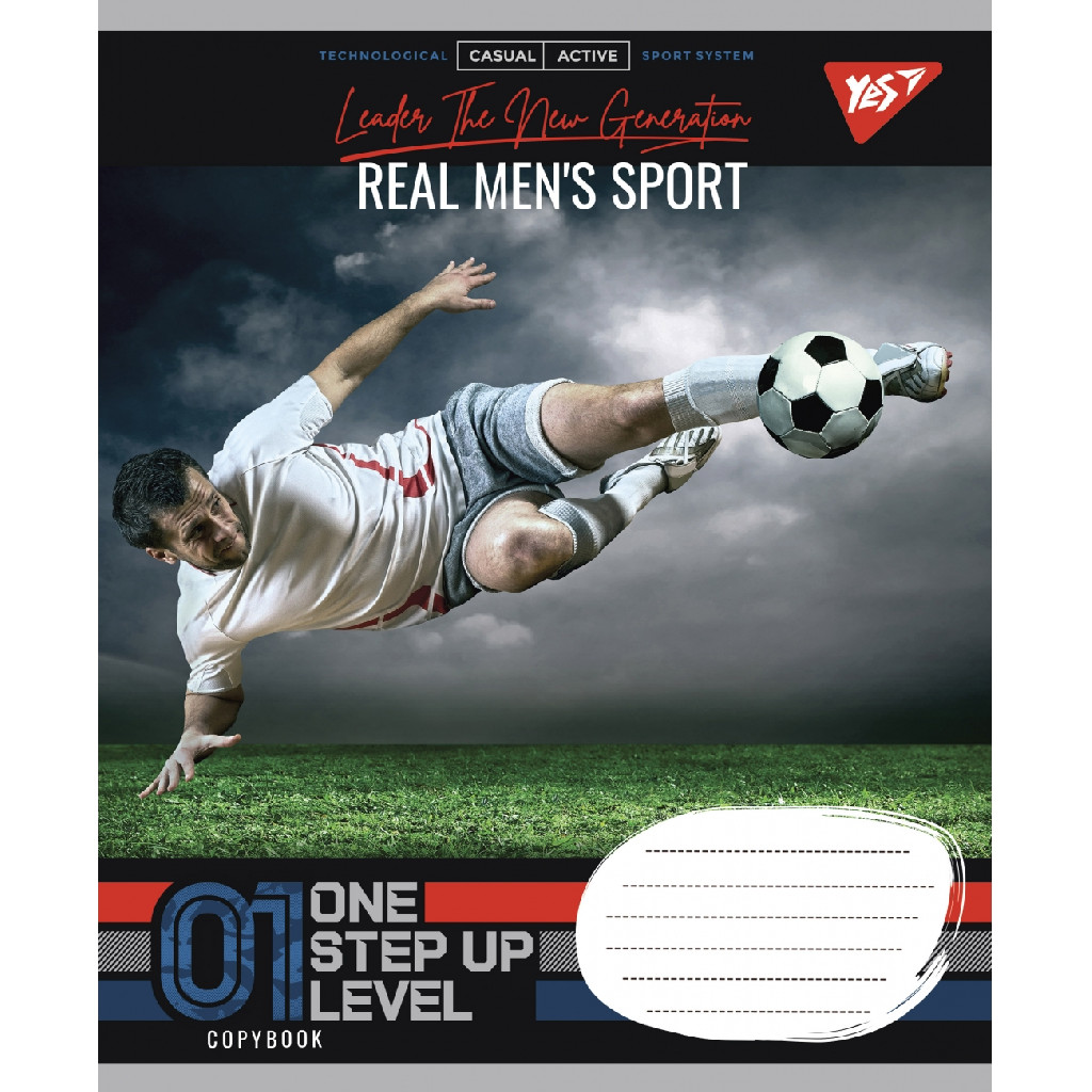 Зошит 24 лін. YES Real sport, 765922