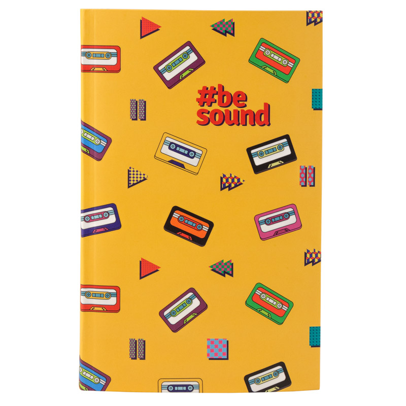 Книга записна В6 80 арк. кл. інтегр. обкл. BeSound-1, K19-260-1