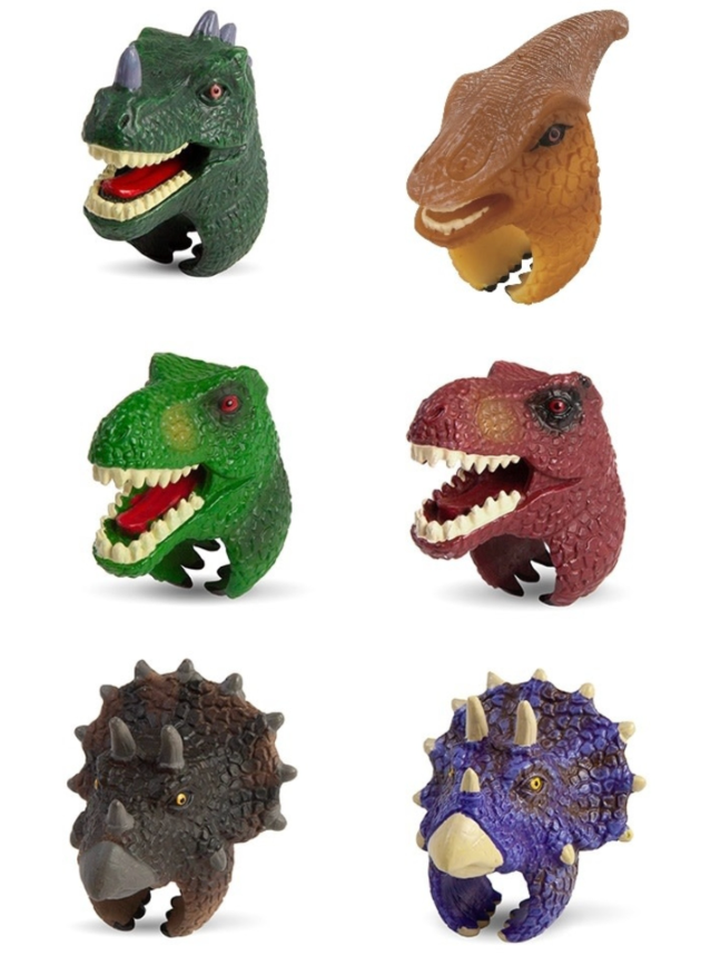 Каблучка Animal Kingdom Rings Динозаври в асортименті, 84511