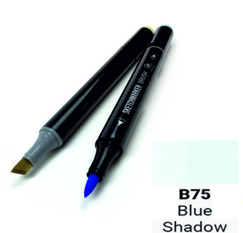 Маркер двосторонній SKETCHMARKER Brush Синя тінь, SMB-B75 3