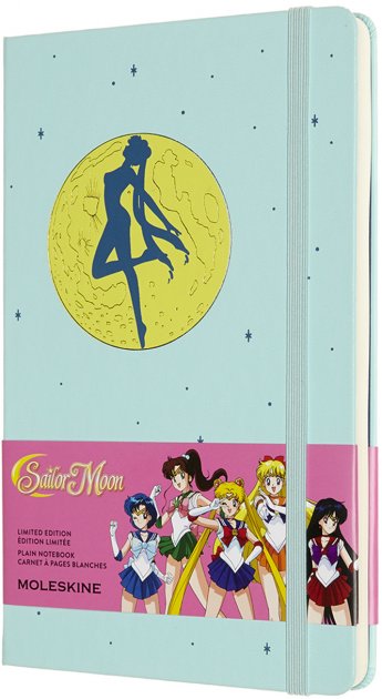 Записник М’ятний середній нелінований, Moleskine Sailor Moon, LESRQP062C