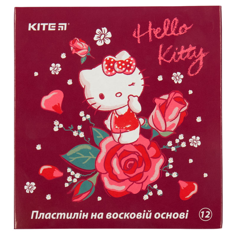 Пластилін восковий, 12 кол. 240 г. HK, HK19-1086