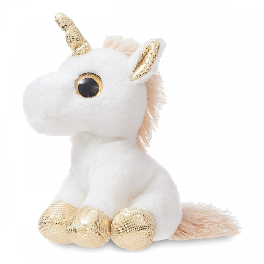 Игрушка Единорог Gold, сияющие глаза, 30 см, 161257G