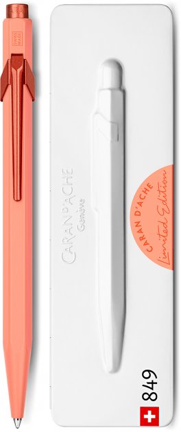 Ручка Caran d’Ache 849 Claim Your Style монохром Танжерин + box, 849.568