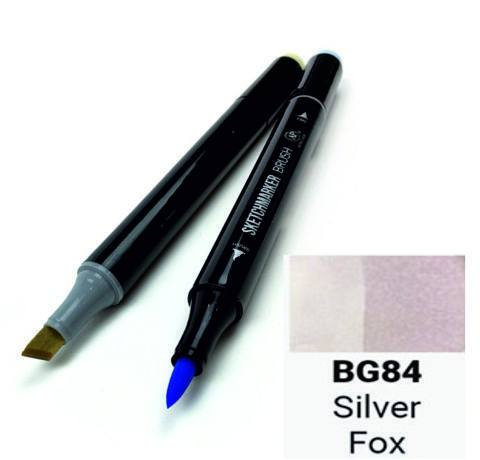 Маркер двосторонній SKETCHMARKER Brush Чорно-бура лисиця, SMB-BG84 3