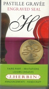 Круглая латунная печать d24 мм англ. буква "H", 40308T